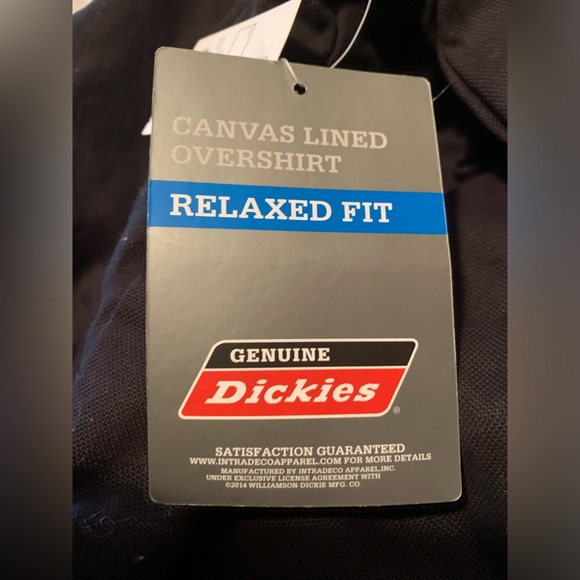 Genuine Dickies Men's Jacket Quilted & Fleece lined Hooded Black sz L/G (42-44) - Picture 11 of 12